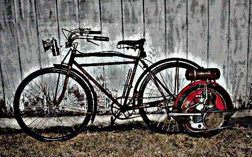 1916 smith motor wheel motorbike A4 Photo Print