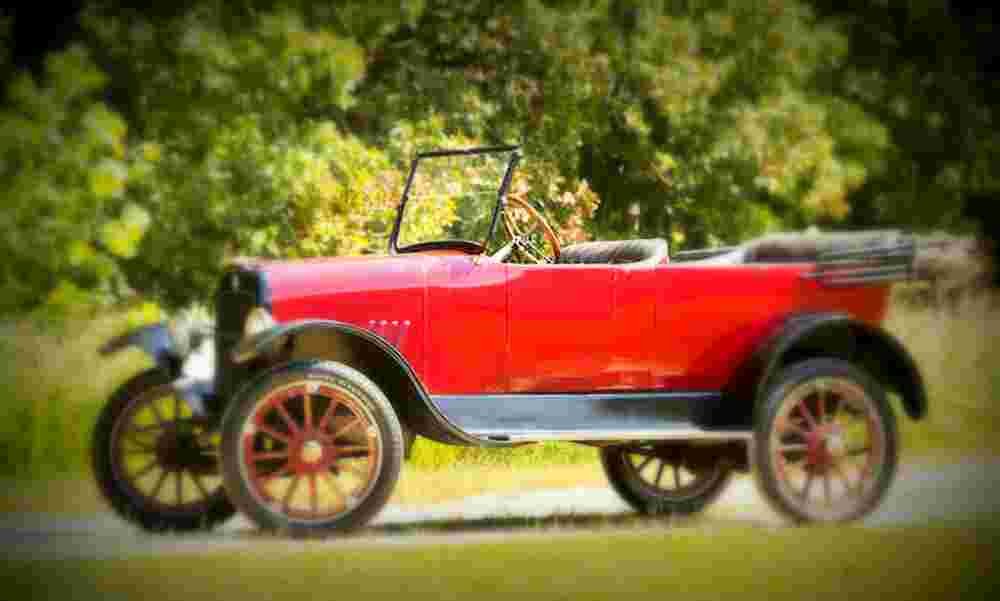 1917 Briscoe Model B 4 24 Touring A4 Photo Print