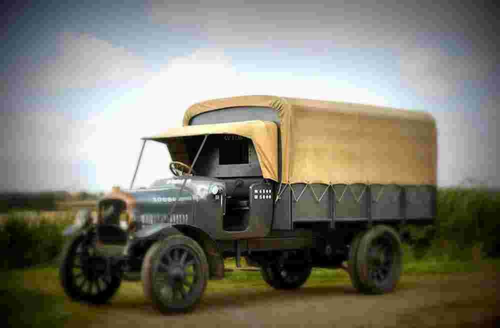 1917 Saurer Four Cylinder Truck A4 Photo Print