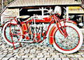 1917 indian powerplus motorbike A4 Photo Print