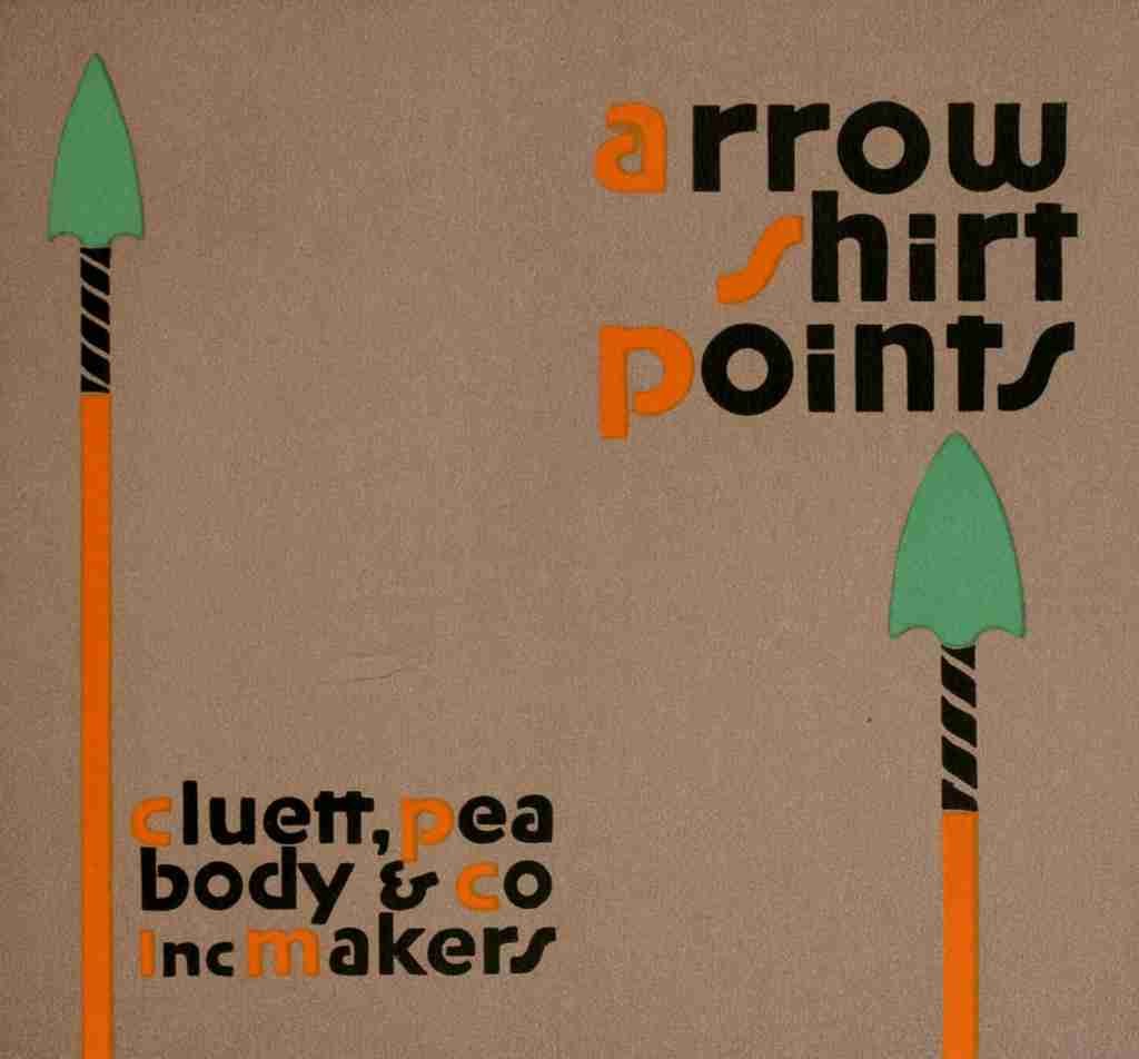 1918 Arrow Shirt Points A4 Photo Print