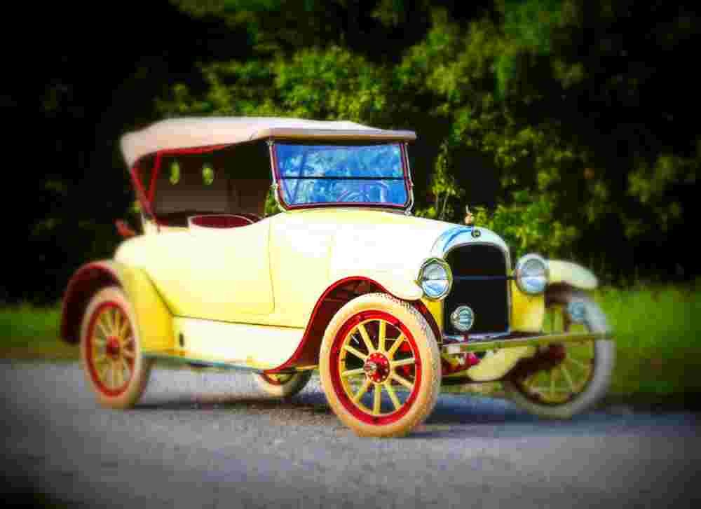 1918 Moon 6 45 Cloverleaf Roadster A4 Photo Print
