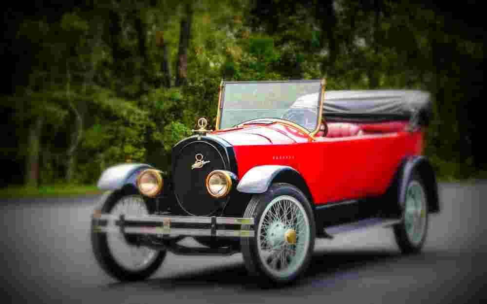 1919 Apperson 8 19 Anniversary Touring A4 Photo Print