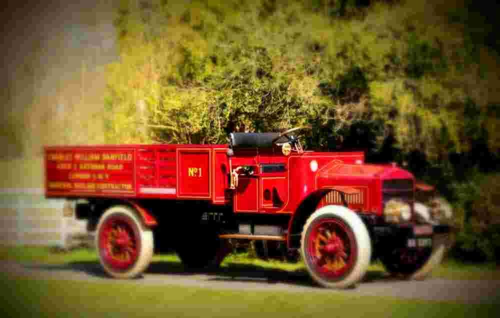 1919 Garford Model 25 Open Back A4 Photo Print