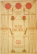 1919 War Work London Advert A4 Photo Print