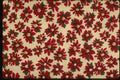 192012 Red And Yellow Flowers On Ivory A4 Photo Print
