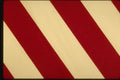 192017 Diagonal Red Stripes A4 Photo Print