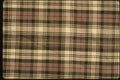 192025 Red And Black On White Tartan A4 Photo Print