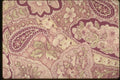 192037 Large White And Dusty Rose Paisley A4 Photo Print