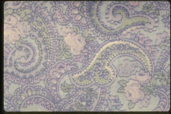 192048 Large Pastel Paisley A4 Photo Print