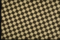 192065 Black And White Diamond Pattern A4 Photo Print