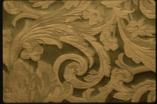 192089 Gold Brocade On Black A4 Photo Print