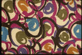 192097 Green, Fuchsia, Yellow And Purple Abstract On White A4 Photo Print