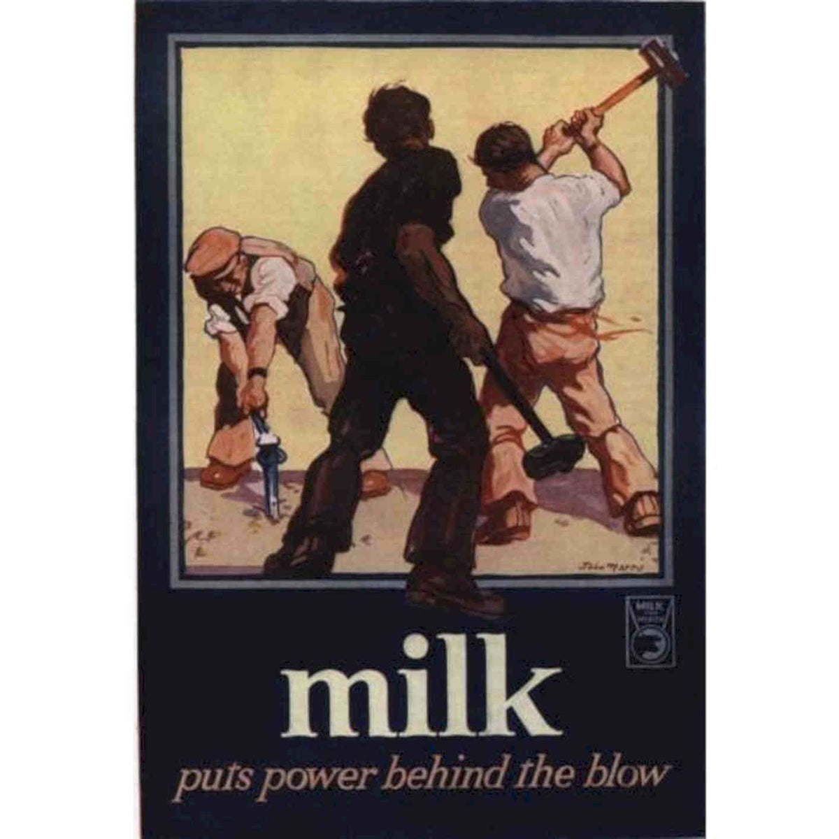 1920s British Milk Advertisement Vi Vintage Retro Advert Poster A4 Photo Print