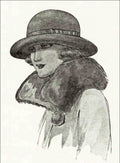 1920s Cloche Woman Vintage Retro Advert Poster A4 Photo Print