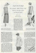 1920s Dresses Fashion Vintage Retro Advert Ads A4 Photo Print