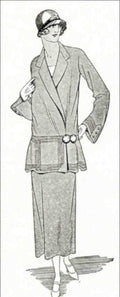 1920s Flapper Suit Vintage Retro Advert Poster A4 Photo Print