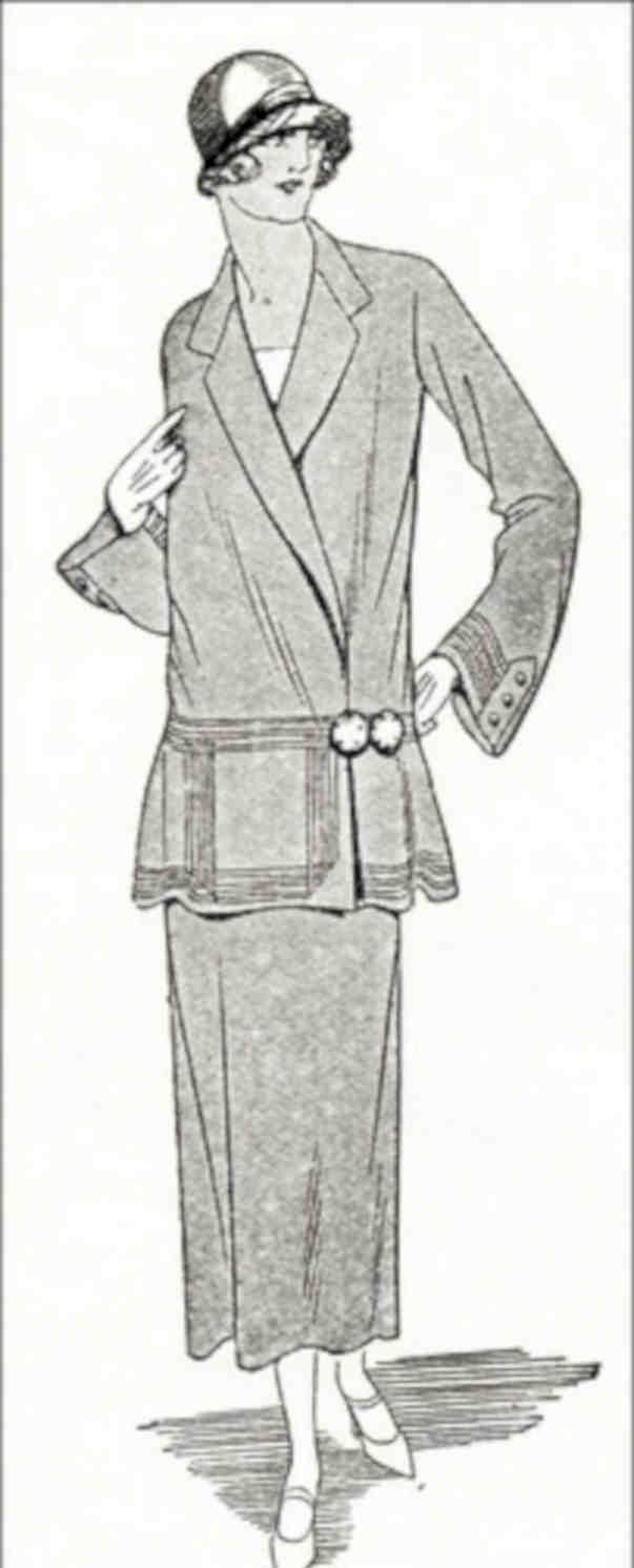 1920s Flapper Suit Vintage Retro Advert Poster A4 Photo Print