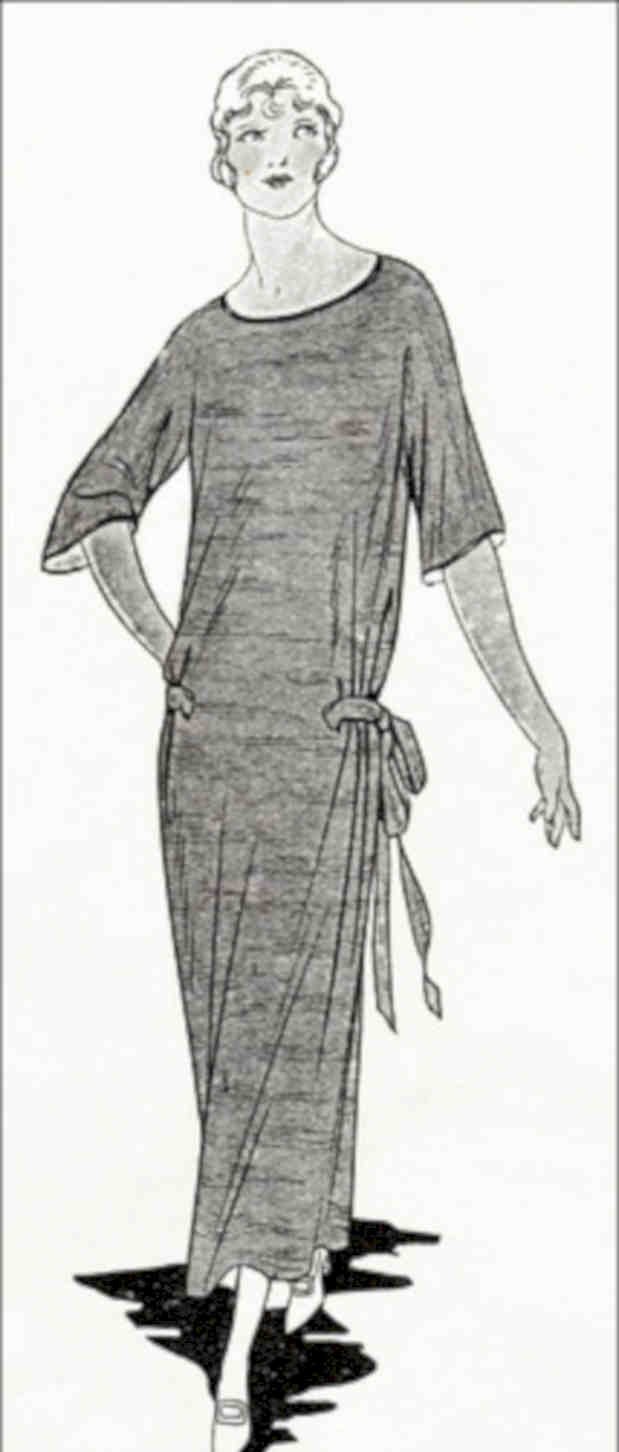 1920s Grey Dress Vintage Retro Advert Poster A4 Photo Print