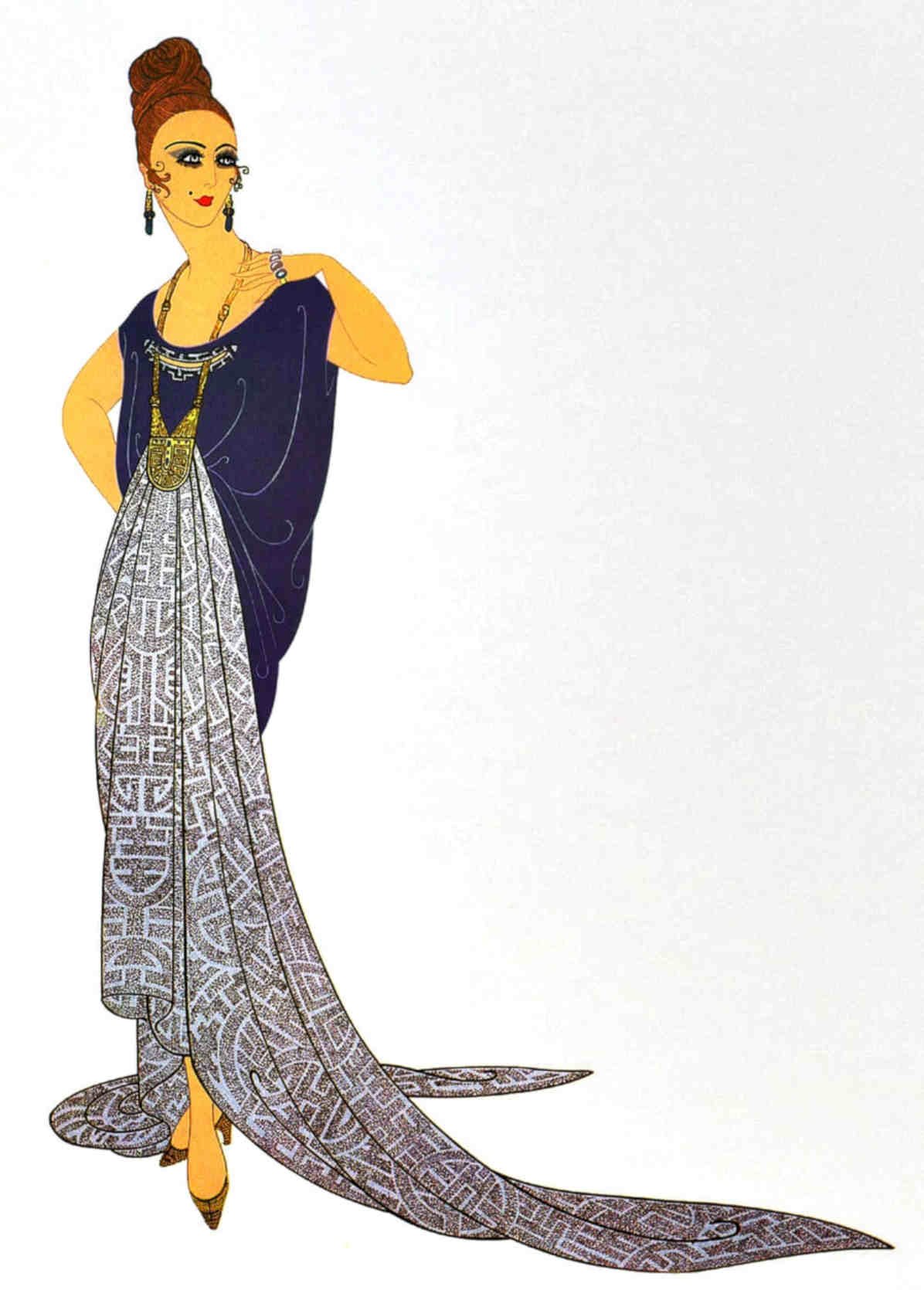 1920s Purple Dress Vintage Retro Advert Poster A4 Photo Print