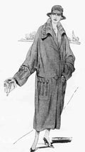 1920s Woman Coat 1 Vintage Retro Advert Poster A4 Photo Print