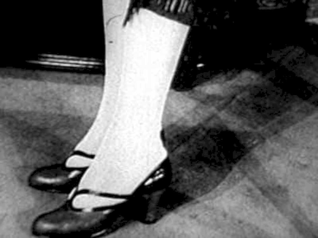 1920s legs shoes1980s 1990s A4 Photo Print
