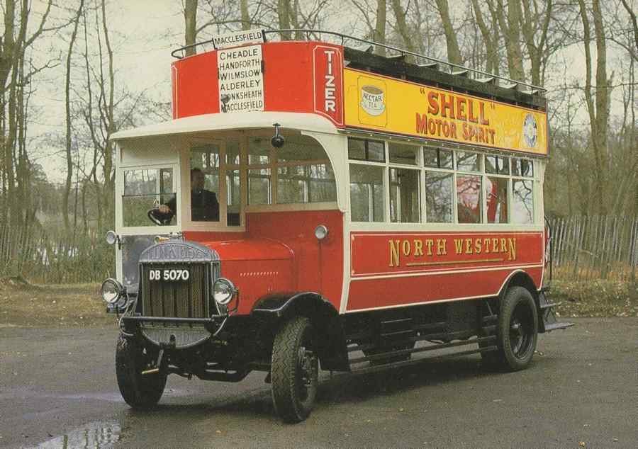1920s tilling stevens bus shell petrol advertising 142443 A4 Photo Print