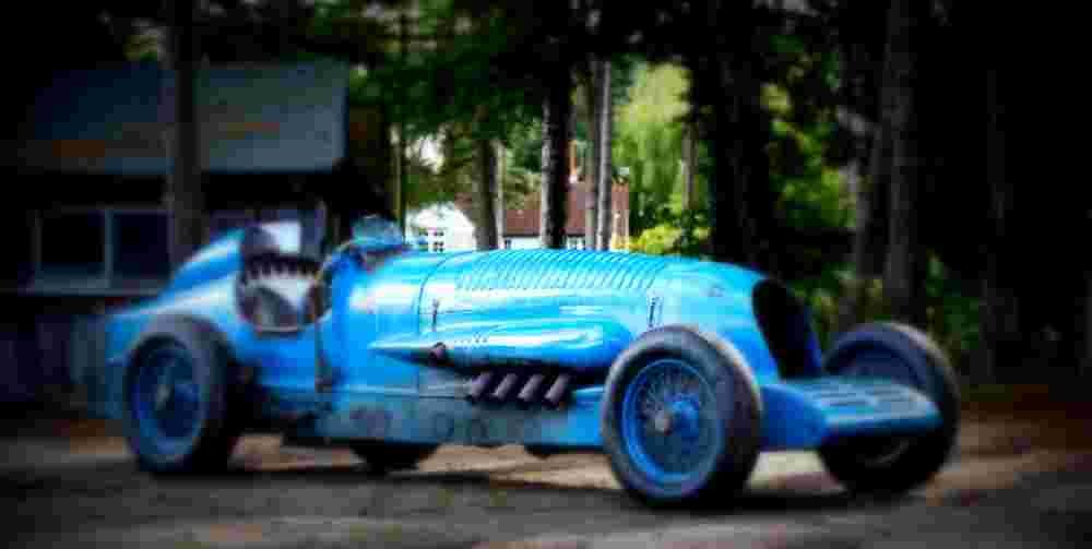 1921 Napier Blue Bird Homage A4 Photo Print