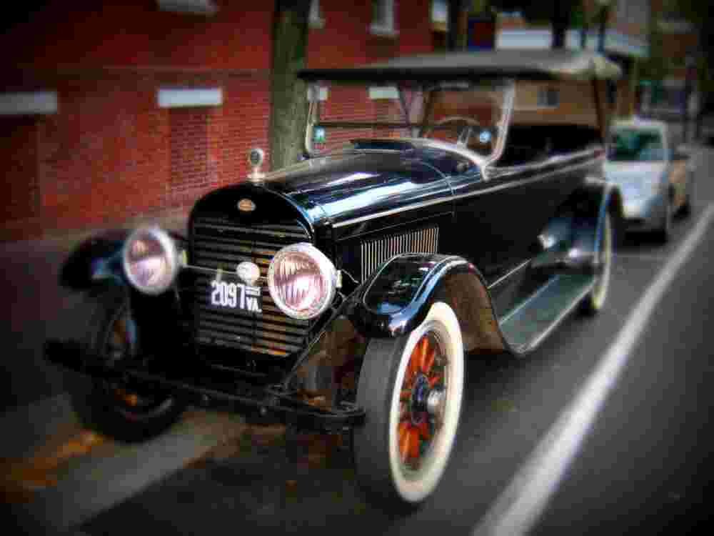 1922 Lincoln L Series Touring A4 Photo Print