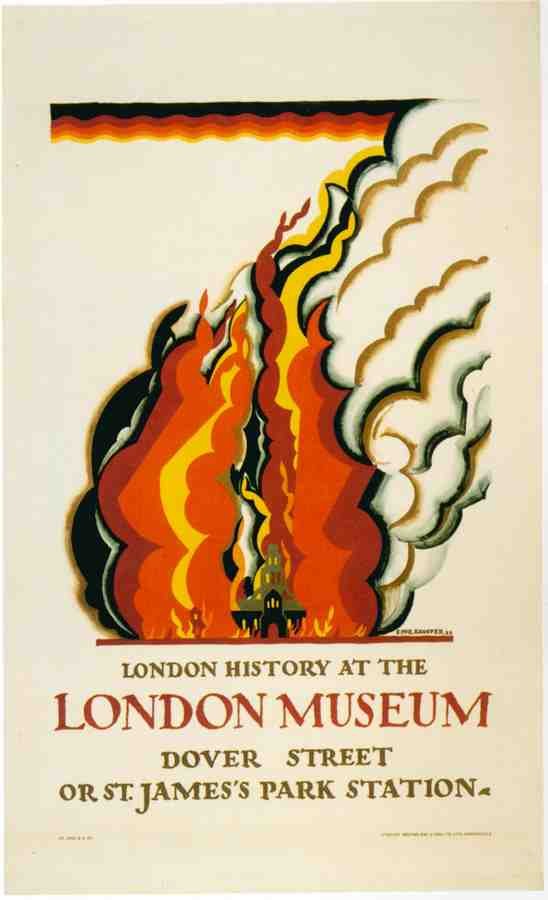 1922 London Museum London Advert A4 Photo Print
