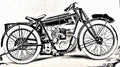 1922 s2 3 motorbike A4 Photo Print
