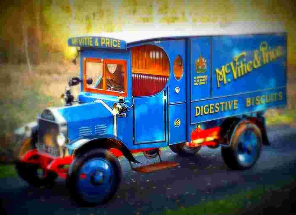 1924 Albion Type 24 30CWT Delivery Van A4 Photo Print