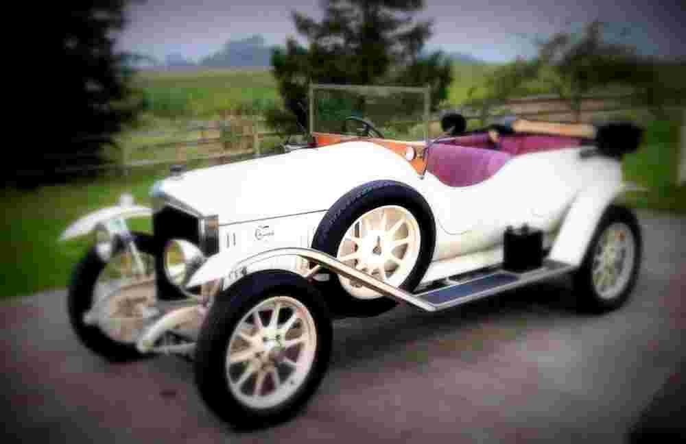 1924 Crossley 19 6HP Sports Tourer A4 Photo Print