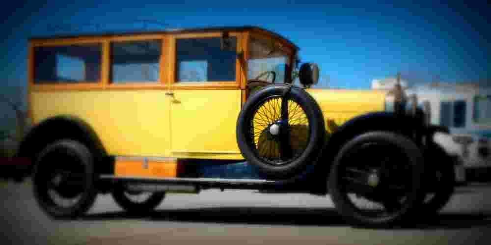 1924 Delage DI Eight Lite Shooting Brake A4 Photo Print