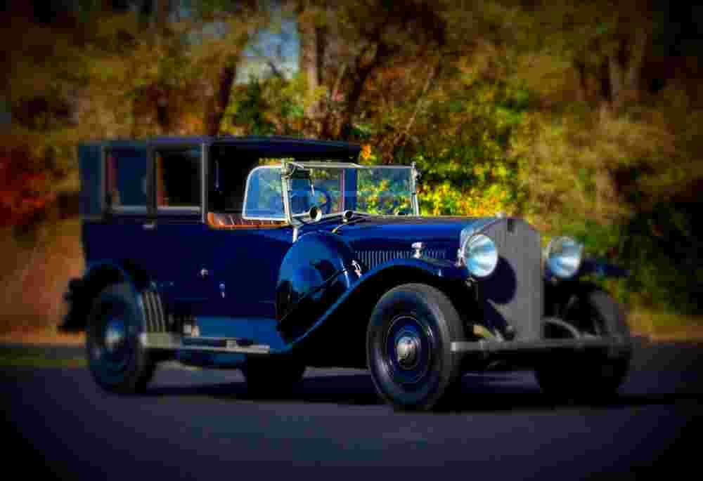 1924 Isotta Fraschini Tipo 8A Landaulet Sala Riva A4 Photo Print
