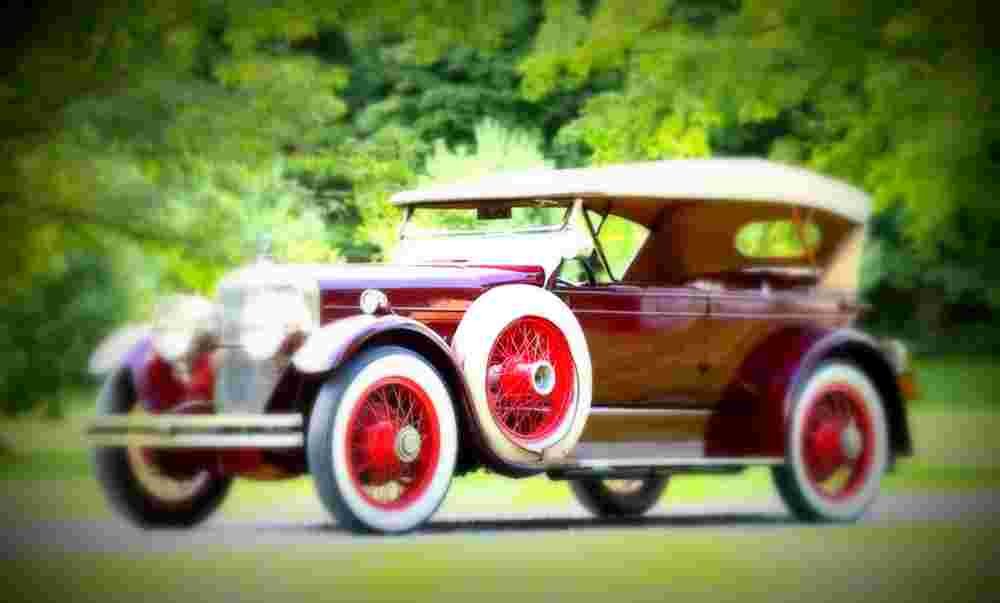 1925 Cunningham Series V 6 Phaeton A4 Photo Print