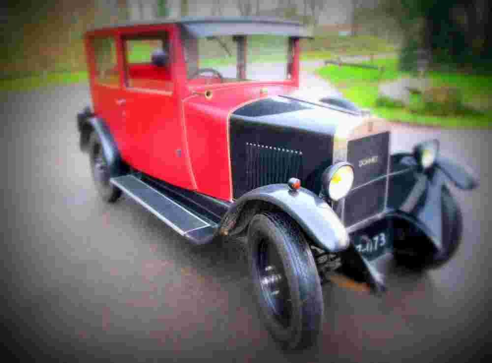 1925 Donnet Zedel Type G Saloon A4 Photo Print