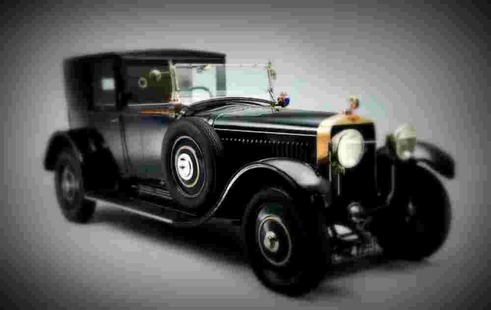1925 Hispano Suiza H6B Coupe De Ville Kellner A4 Photo Print