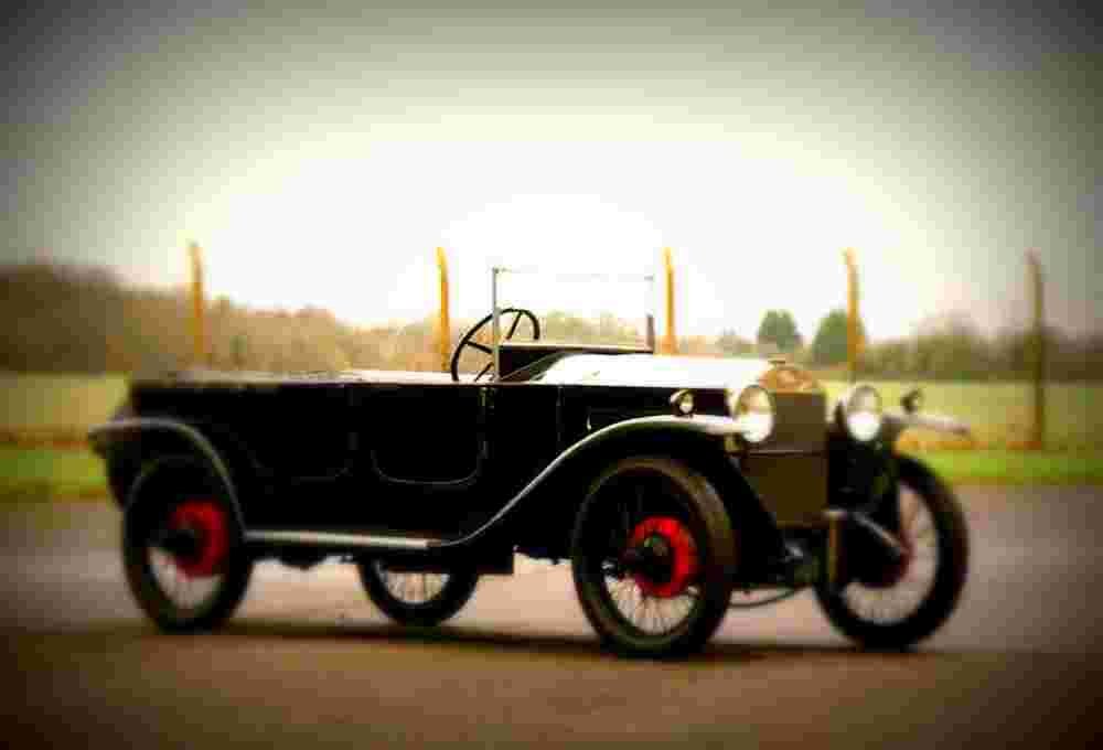 1925 Newton Ceirano S150 14HP Tourer A4 Photo Print