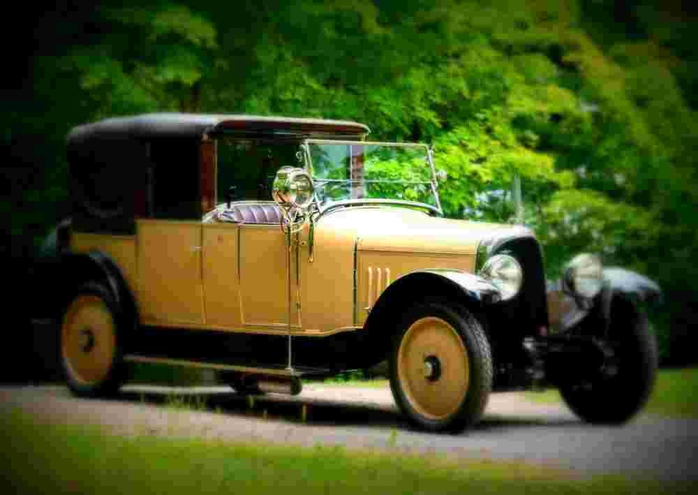 1925 Voisin C3 Cabriolet Transformable Rothschild et Fils A4 Photo Print