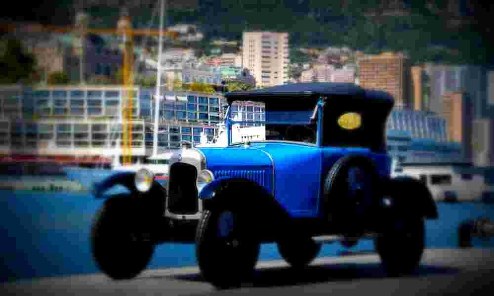 1925 citroen 5hp cabriolet A4 Photo Print