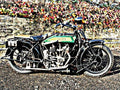 1925 royal enfield motorbike A4 Photo Print