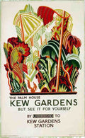 1926 Kew Gardens London Advert A4 Photo Print