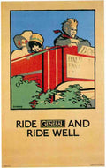 1926 Ride General London Advert A4 Photo Print