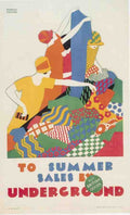 1926 Summer Sales London Advert A4 Photo Print