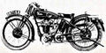 1926 kss motorbike A4 Photo Print