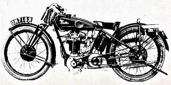 1926 kss motorbike A4 Photo Print