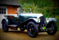 1927 Bentley 3 Litre Speed Model Tourer A4 Photo Print