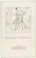 1927 Dance London Advert A4 Photo Print