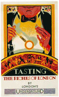 1927 Tasting The Riches London Advert A4 Photo Print